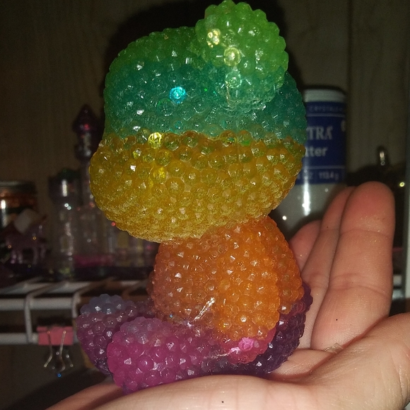 RESIN BEAR NIGHTLIGHT LAMP - Picture 4 of 6